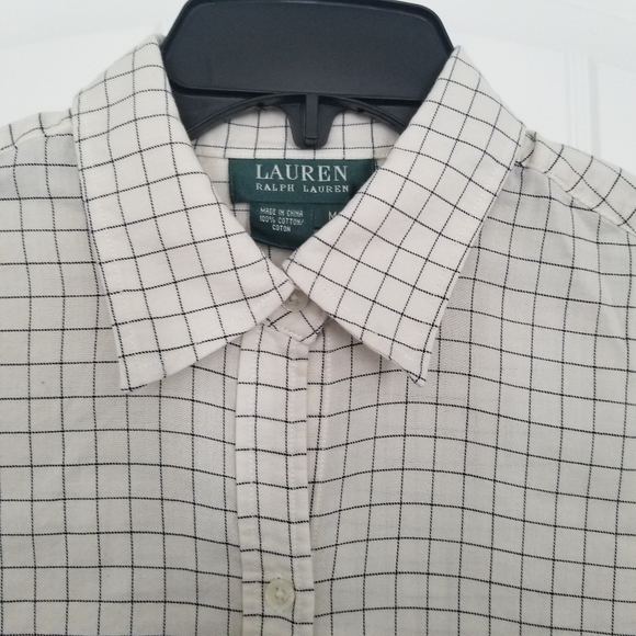 Ralph Lauren Button Blouse - Picture 2 of 6